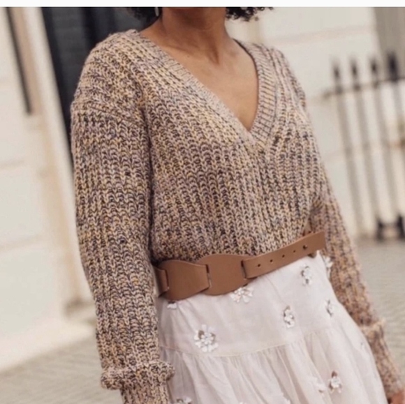 Anthropologie Pilcro Marika Sweater Sz.S - Picture 1 of 9